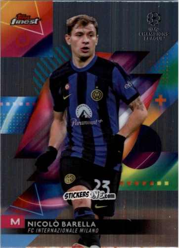 Cromo Nicolo Barella - Finest UEFA Club Competitions 2023-2024
 n. 12 - Topps