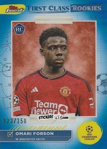Figurina Omari Forson - Finest UEFA Club Competitions 2023-2024
 n. FR-10 - Topps