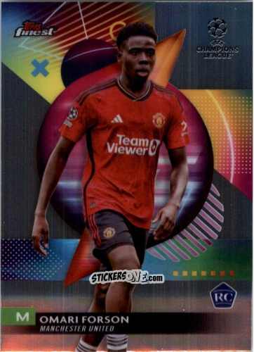 Figurina Omari Forson - Finest UEFA Club Competitions 2023-2024
 n. 65 - Topps