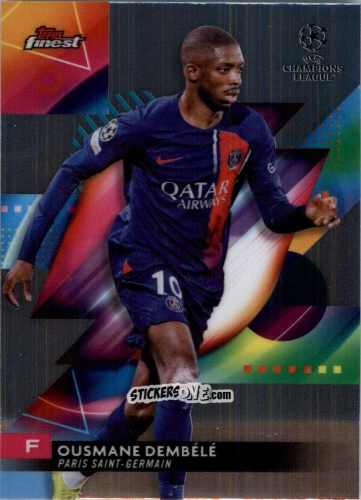Sticker Ousmane Dembele - Finest UEFA Club Competitions 2023-2024
 n. 30 - Topps