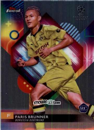 Cromo Paris Brunner - Finest UEFA Club Competitions 2023-2024
 n. 133 - Topps