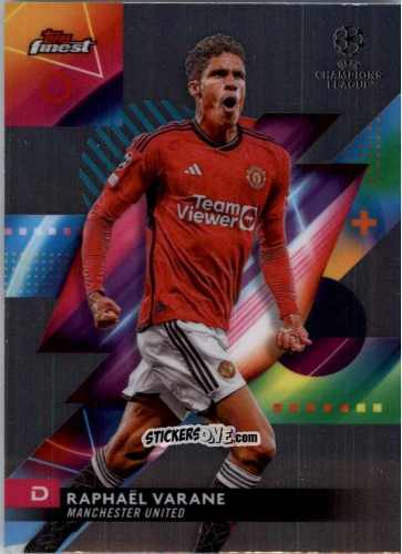 Sticker Raphael Varane - Finest UEFA Club Competitions 2023-2024
 n. 144 - Topps