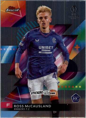 Figurina Ross McCausland - Finest UEFA Club Competitions 2023-2024
 n. 53 - Topps