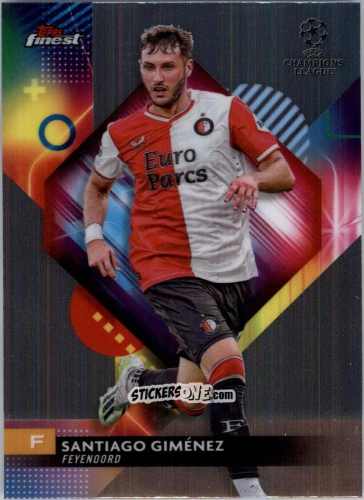 Cromo Santiago Gimenez - Finest UEFA Club Competitions 2023-2024
 n. 21 - Topps