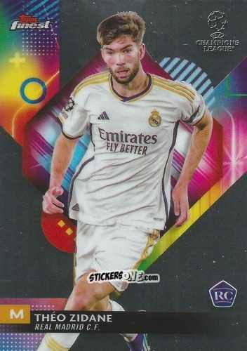 Figurina Theo Zidane - Finest UEFA Club Competitions 2023-2024
 n. 26 - Topps