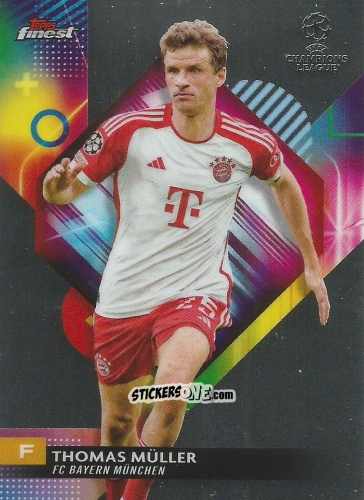 Sticker Thomas Muller - Finest UEFA Club Competitions 2023-2024
 n. 11 - Topps