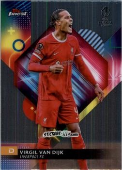 Sticker Virgil van Dijk - Finest UEFA Club Competitions 2023-2024
 n. 46 - Topps