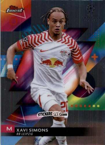 Cromo Xavi Simons - Finest UEFA Club Competitions 2023-2024
 n. 142 - Topps