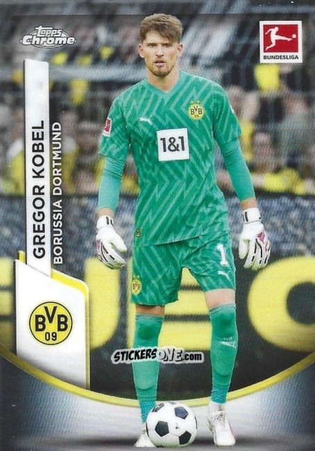 Cromo Gregor Kobel - Bundesliga Chrome 2023-2024
 n. 22 - Topps