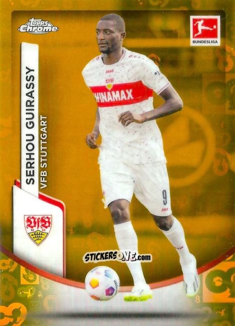 Cromo Serhou Guirassy - Bundesliga Chrome 2023-2024
 n. 93 - Topps