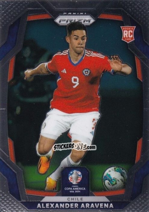 Figurina Alexander Aravena - Prizm Copa America 2023-2024
 n. 42 - Panini