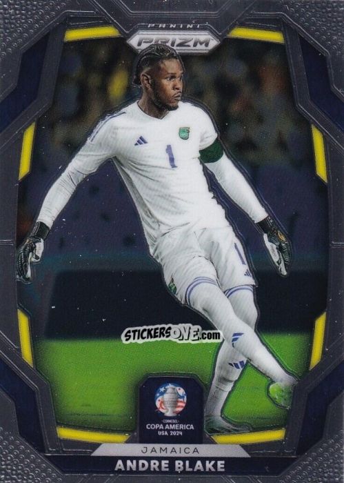 Sticker Andre Blake - Prizm Copa America 2023-2024
 n. 122 - Panini