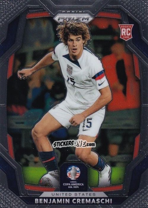 Sticker Benjamin Cremaschi - Prizm Copa America 2023-2024
 n. 164 - Panini