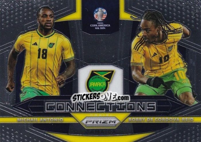 Sticker Bobby De Cordova-Reid / Michail Antonio - Prizm Copa America 2023-2024
 n. C30 - Panini