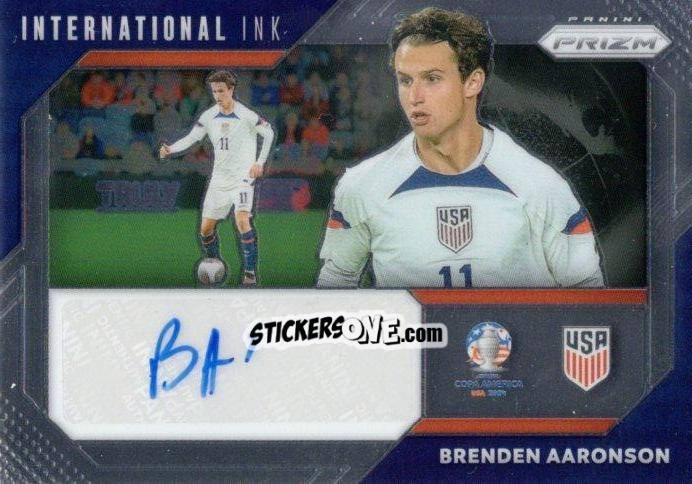Figurina Brenden Aaronson - Prizm Copa America 2023-2024
 n. II2 - Panini