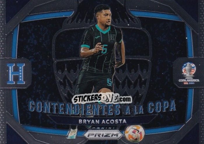 Sticker Bryan Acosta - Prizm Copa America 2023-2024
 n. CC9 - Panini