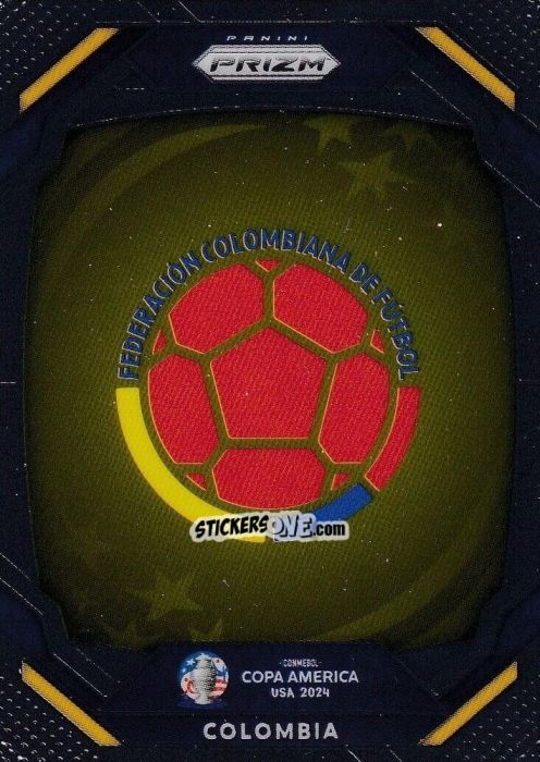 Sticker Colombia - Prizm Copa America 2023-2024
 n. TB5 - Panini
