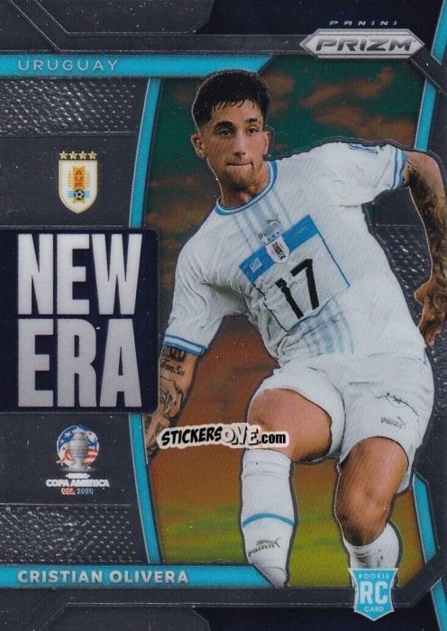 Sticker Cristian Olivera - Prizm Copa America 2023-2024
 n. NE32 - Panini