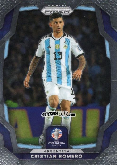 Sticker Cristian Romero - Prizm Copa America 2023-2024
 n. 6 - Panini