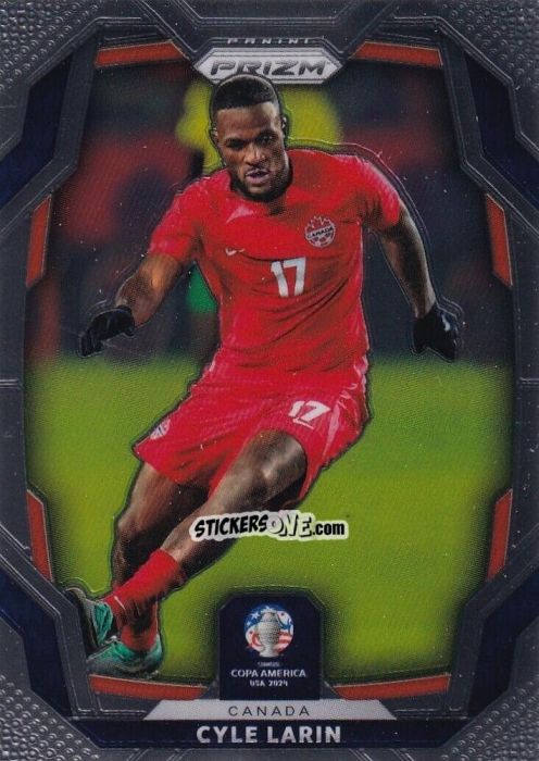 Sticker Cyle Larin - Prizm Copa America 2023-2024
 n. 168 - Panini