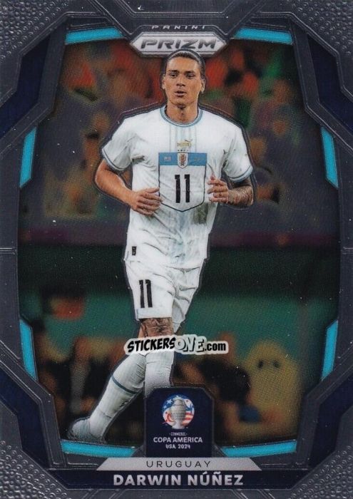 Sticker Darwin Nunez - Prizm Copa America 2023-2024
 n. 107 - Panini
