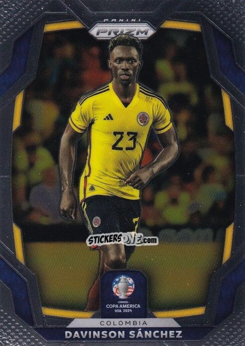 Sticker Davinson Sanchez - Prizm Copa America 2023-2024
 n. 58 - Panini