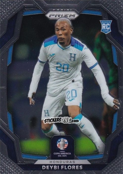 Sticker Deybi Flores - Prizm Copa America 2023-2024
 n. 189 - Panini