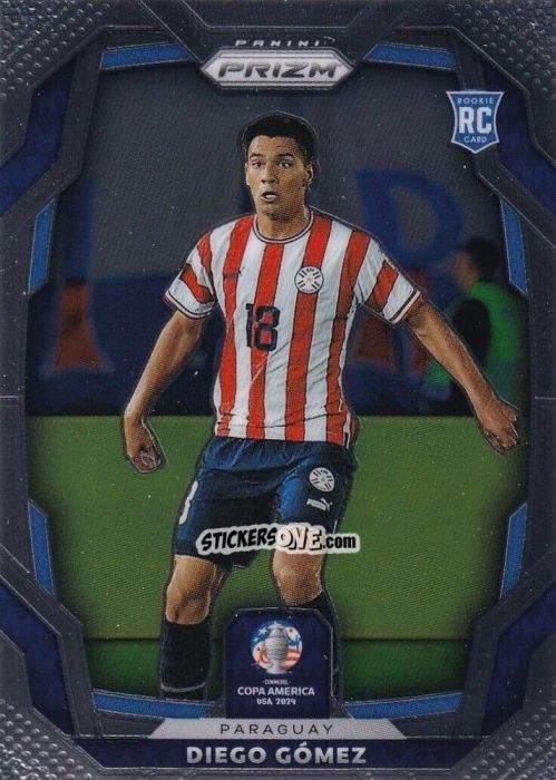 Sticker Diego Gomez - Prizm Copa America 2023-2024
 n. 83 - Panini