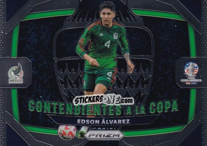 Sticker Edson Alvarez - Prizm Copa America 2023-2024
 n. CC11 - Panini
