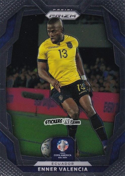 Sticker Enner Valencia - Prizm Copa America 2023-2024
 n. 75 - Panini