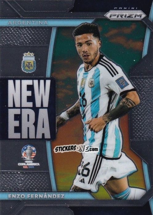 Figurina Enzo Fernandez - Prizm Copa America 2023-2024
 n. NE1 - Panini