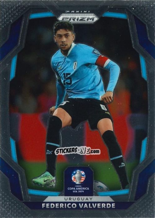 Figurina Federico Valverde - Prizm Copa America 2023-2024
 n. 97 - Panini