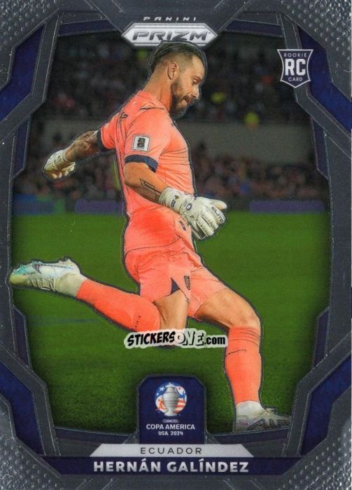 Figurina Hernan Galindez - Prizm Copa America 2023-2024
 n. 64 - Panini