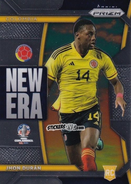 Figurina Jhon Duran - Prizm Copa America 2023-2024
 n. NE6 - Panini