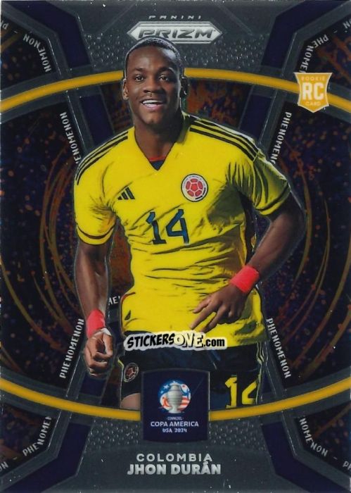 Sticker Jhon Duran - Prizm Copa America 2023-2024
 n. P24 - Panini