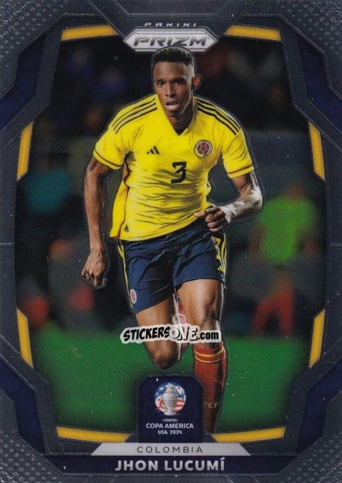 Figurina Jhon Lucumi - Prizm Copa America 2023-2024
 n. 60 - Panini