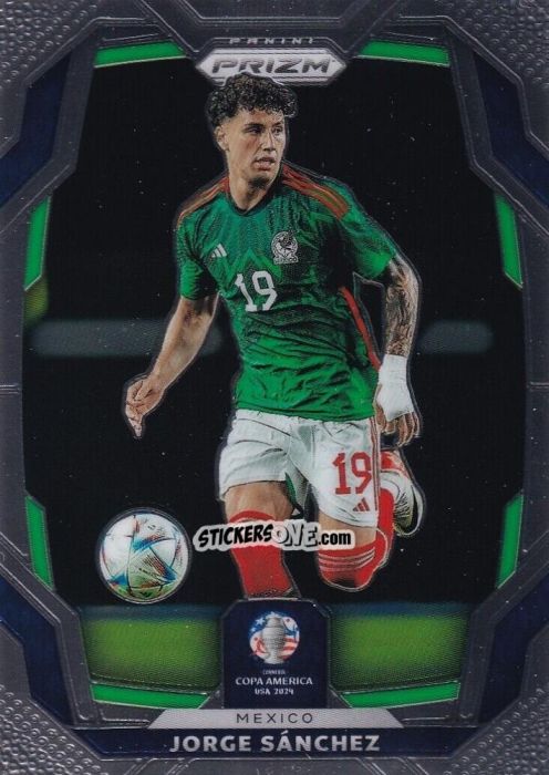 Figurina Jorge Sanchez - Prizm Copa America 2023-2024
 n. 141 - Panini
