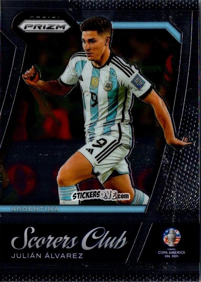 Figurina Julian Alvarez - Prizm Copa America 2023-2024
 n. SC13 - Panini