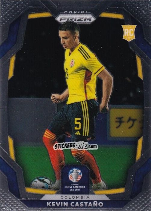Sticker Kevin Castano - Prizm Copa America 2023-2024
 n. 56 - Panini