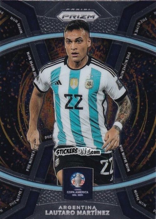 Figurina Lautaro Martinez - Prizm Copa America 2023-2024
 n. P2 - Panini