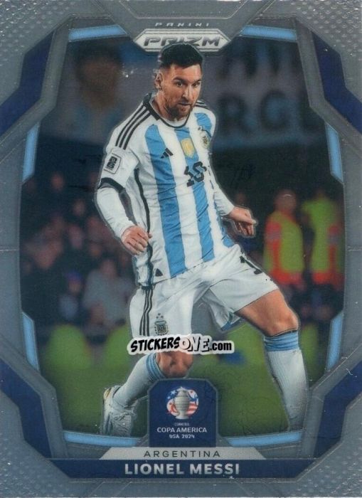 Sticker Lionel Messi - Prizm Copa America 2023-2024
 n. 1 - Panini