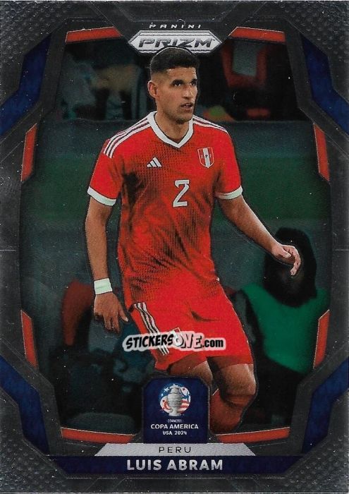 Sticker Luis Abram - Prizm Copa America 2023-2024
 n. 92 - Panini