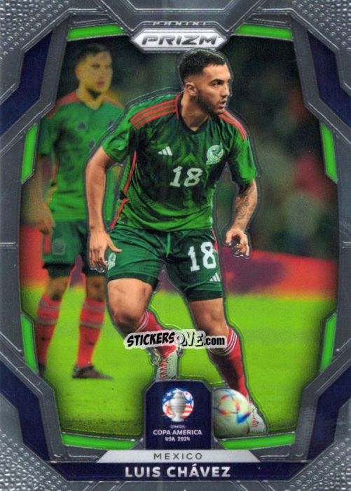 Figurina Luis Chavez - Prizm Copa America 2023-2024
 n. 132 - Panini