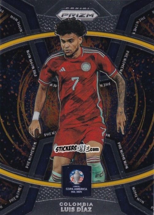 Sticker Luis Diaz - Prizm Copa America 2023-2024
 n. P6 - Panini