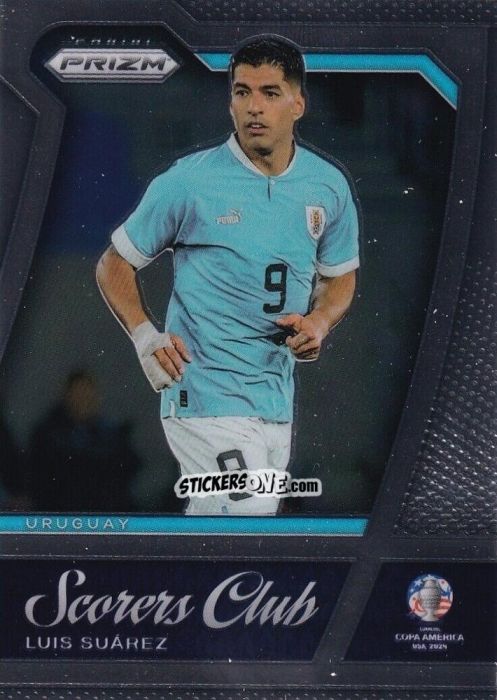 Sticker Luis Suarez - Prizm Copa America 2023-2024
 n. SC11 - Panini