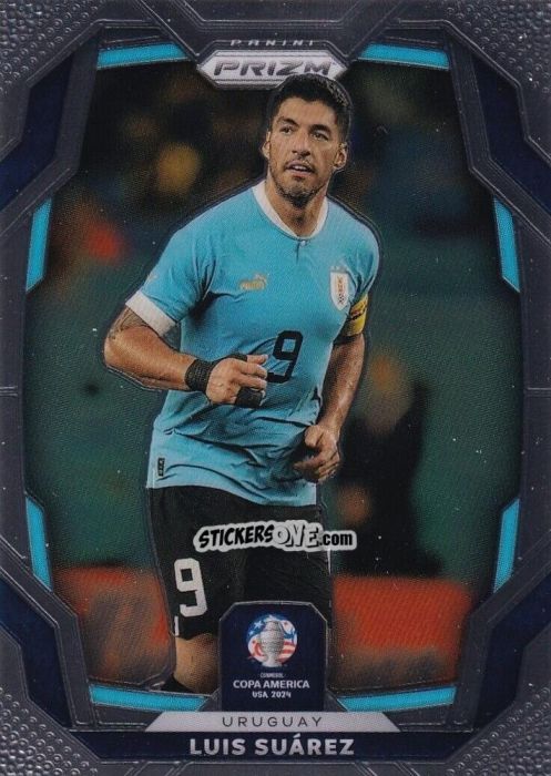 Sticker Luis Suarez - Prizm Copa America 2023-2024
 n. 103 - Panini