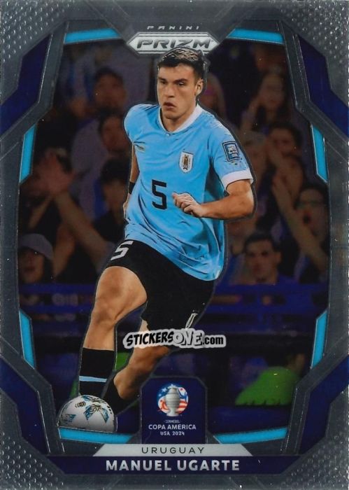 Sticker Manuel Ugarte - Prizm Copa America 2023-2024
 n. 99 - Panini