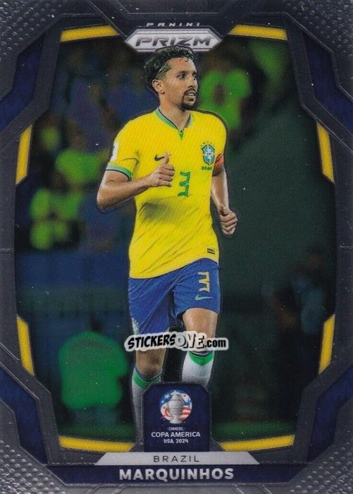 Sticker Marquinhos (D) - Prizm Copa America 2023-2024
 n. 28 - Panini