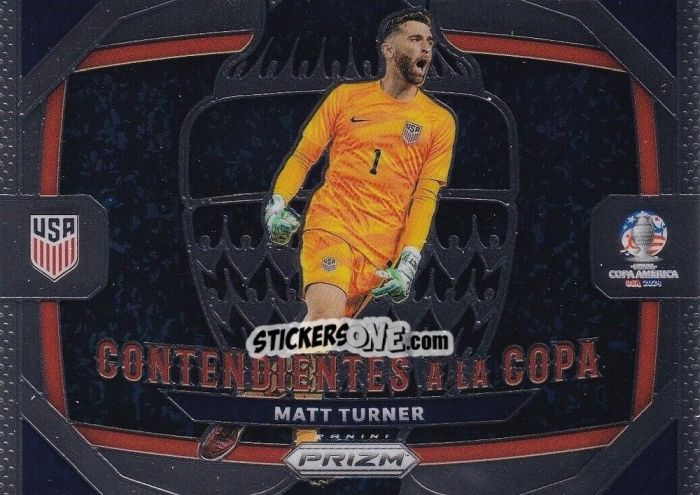 Figurina Matt Turner - Prizm Copa America 2023-2024
 n. CC36 - Panini