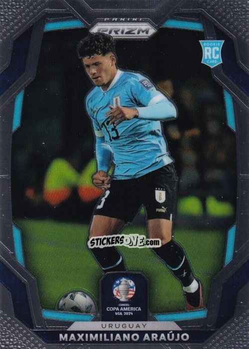 Sticker Maximiliano Araujo - Prizm Copa America 2023-2024
 n. 102 - Panini